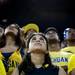 Michigan fans during a watch party at Crisler Arena on Monday, April 8. Daniel Brenner I AnnArbor.com